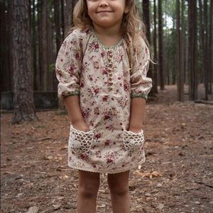 Long sleeve girls spring/summer dress